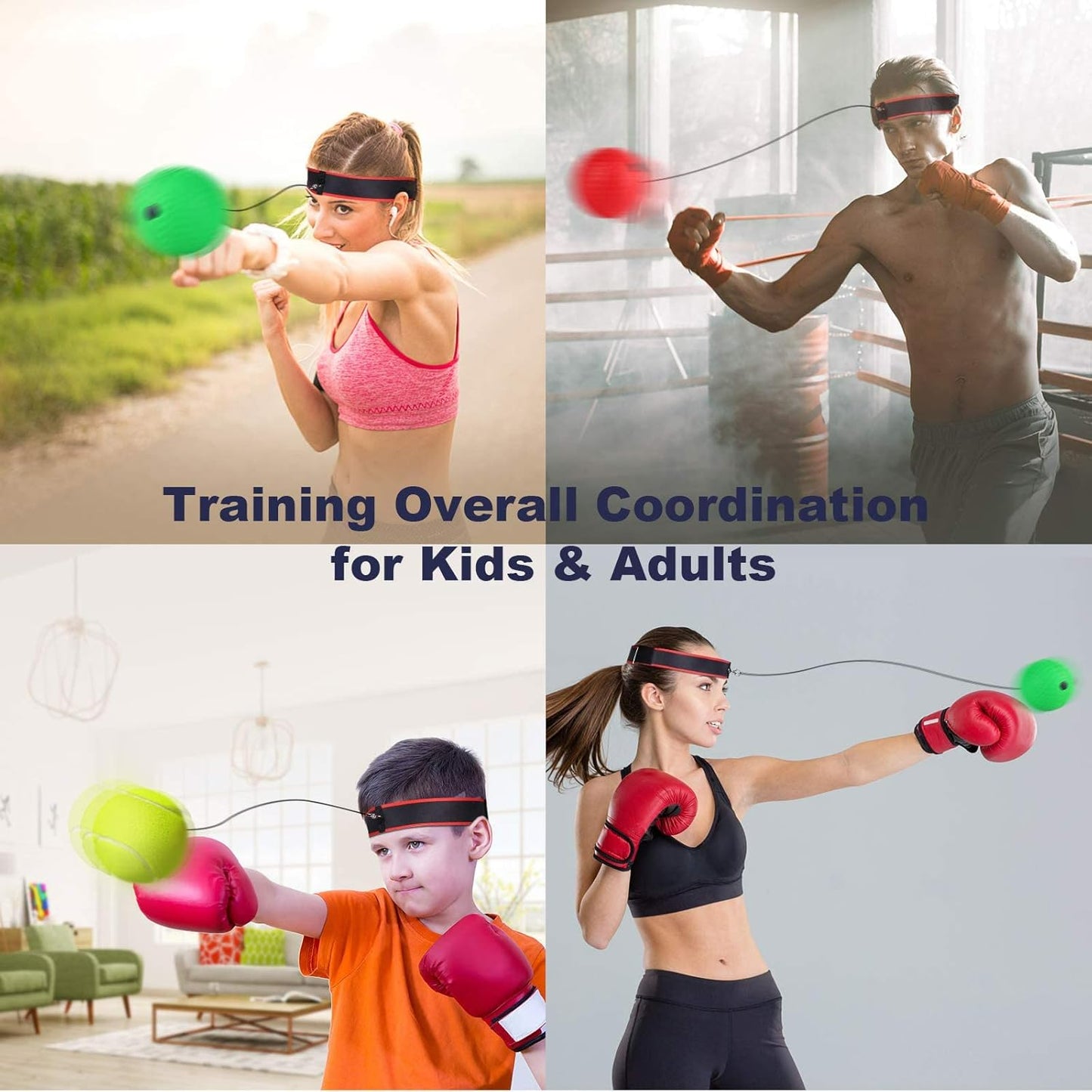 Reflex Ball Boxing 3in1 كرة الملاكمة الثلاثية الممتعة
