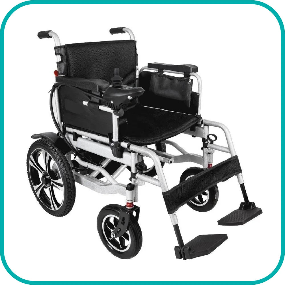 ⚡ كرسي المستقبل لذوي الاحتياجات الخاصة: كهربائي ذكي، مريح وقابل للطي 🔋