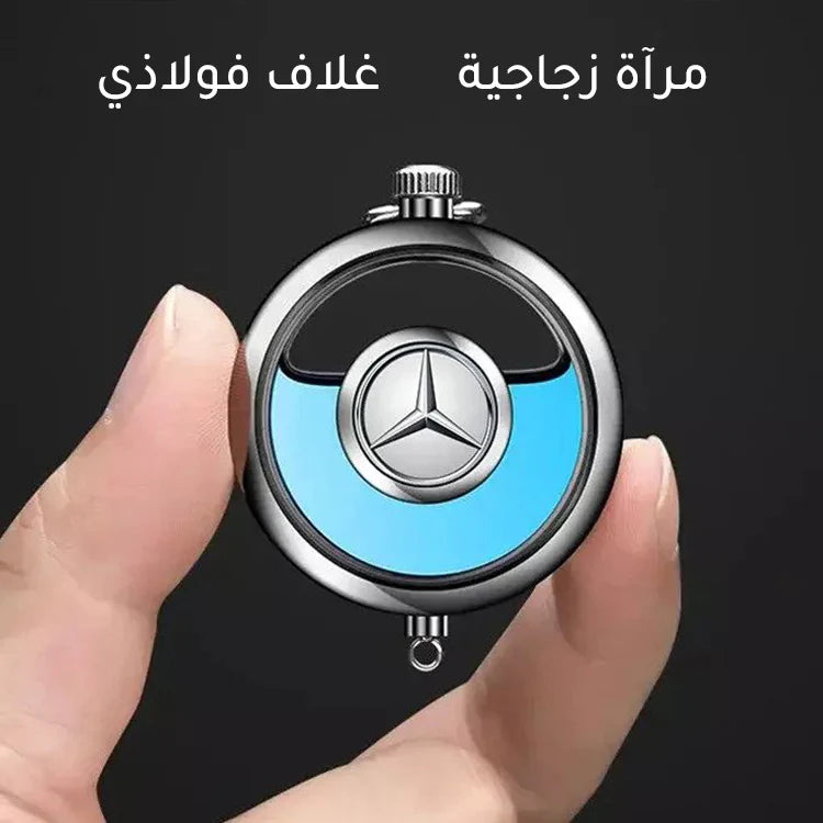 فخامة لا متناهية مع قلادة العطر الألماسية بشعار سيارتك