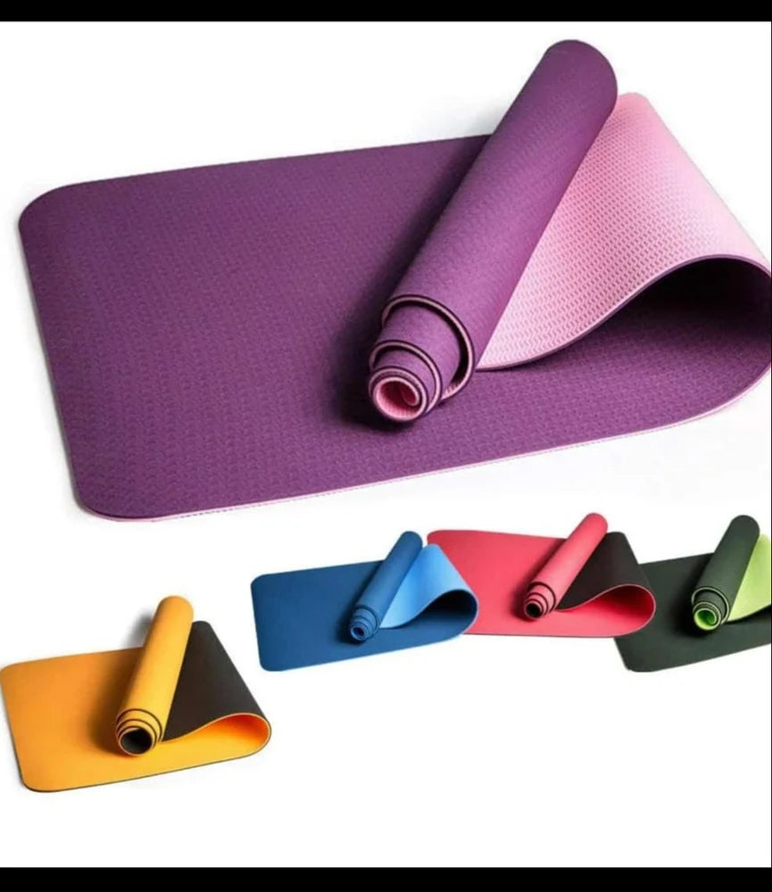 سجادة اليوغا الناعمة لتمارين اللياقة البدنية