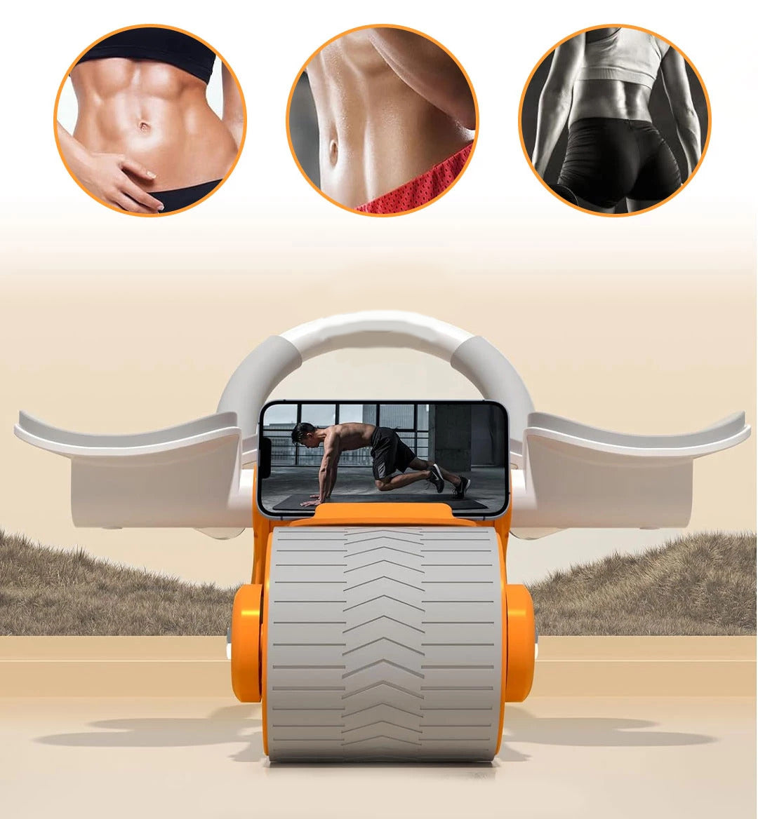 عجلة تمارين البطن 💪 أقوى أداة لنسف دهون البطن وشدّ العضلات