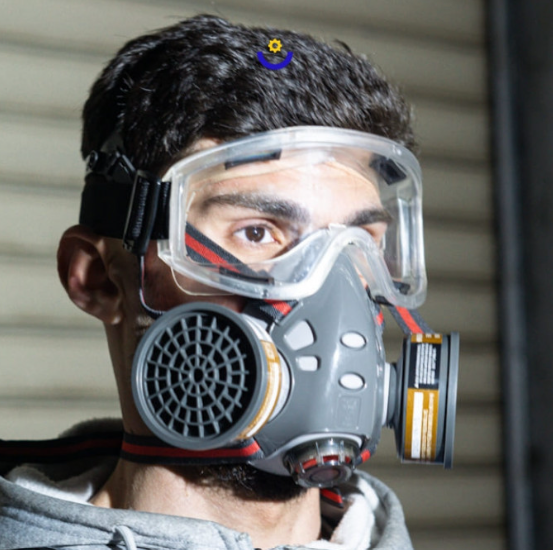 قناع الحماية مزدوج الفيلتر