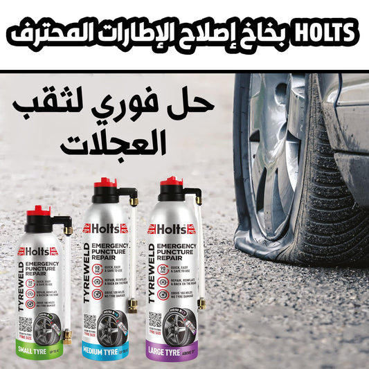 بخاخ إصلاح الإطارات المحترف Holts