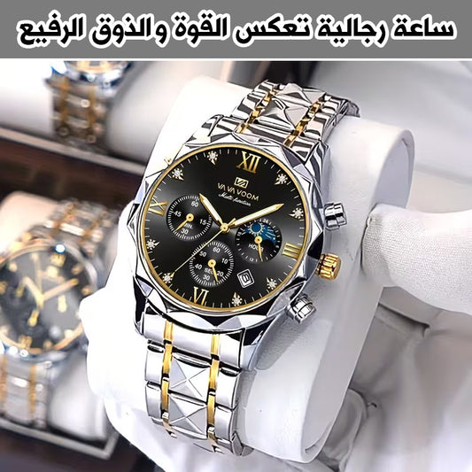 ⌚🔥 ساعة رياضية أنيقة تجمع بين القوة والدقة وتعبّر عن أسلوب الرجل الواثق 💪✨