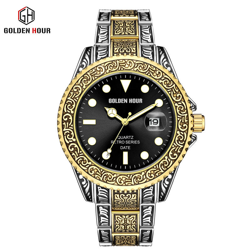 GH132 الأناقة الرجالية تبدأ من معصمك .. ساعة كلاسيكية بلمسة عصرية تُبرز هيبتك