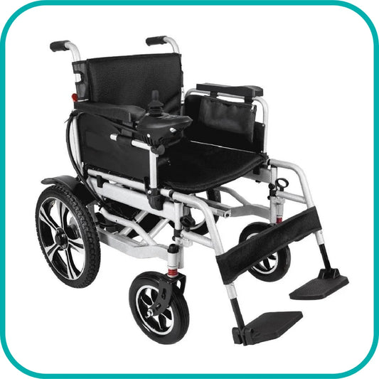 ⚡ كرسي المستقبل لذوي الاحتياجات الخاصة: كهربائي ذكي، مريح وقابل للطي 🔋